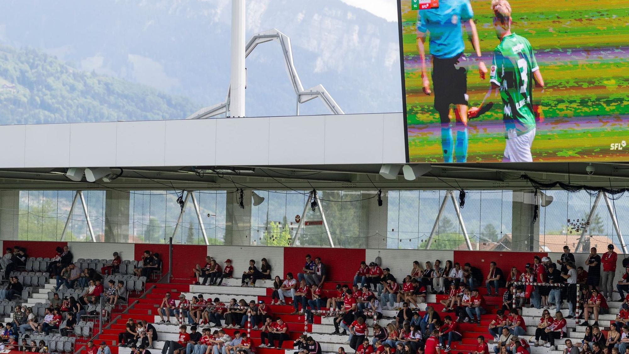 Public Viewing beim FC Thun