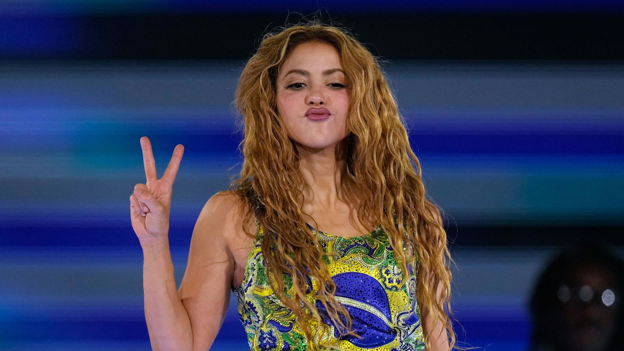 Shakira an der Copacabana