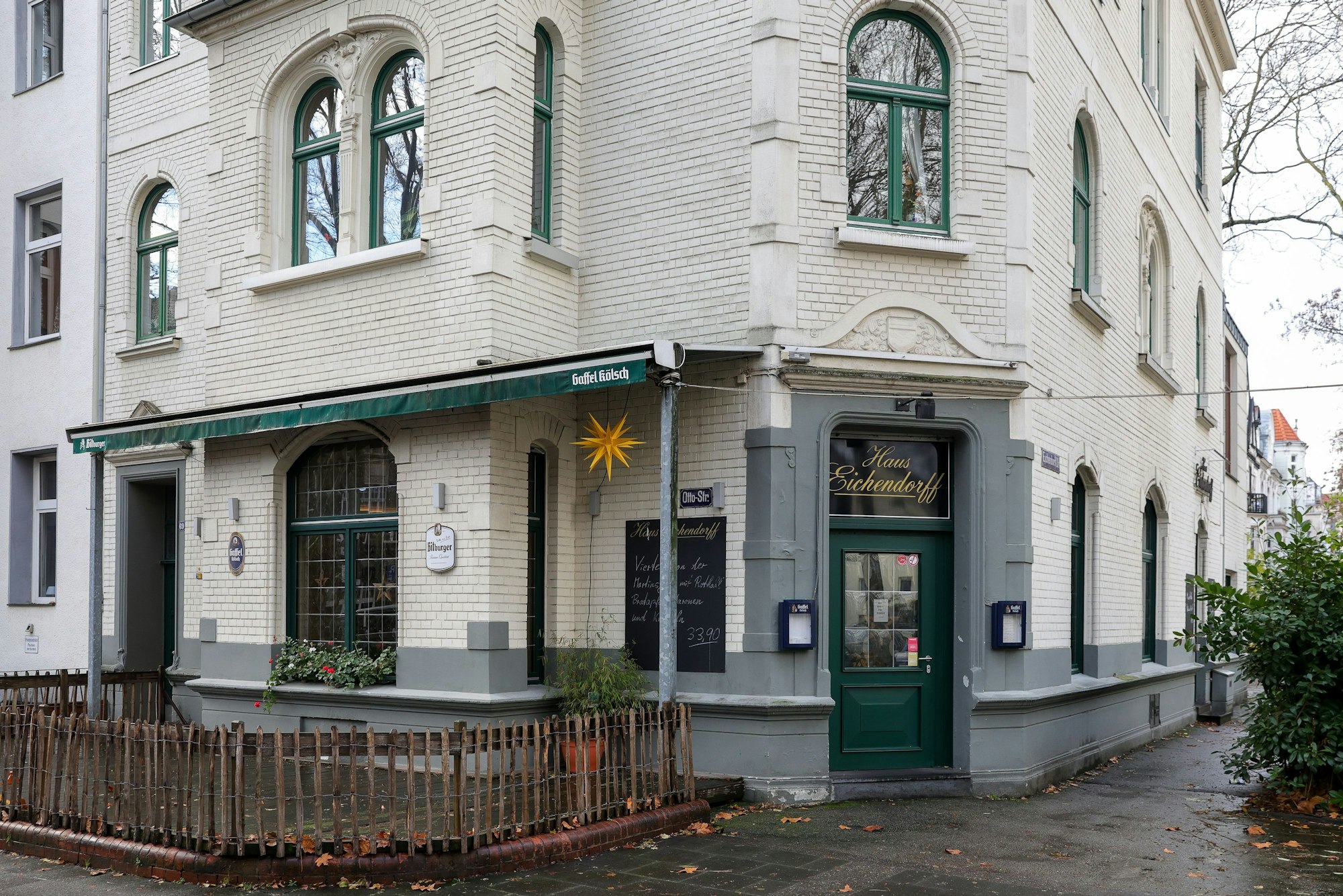 Köln: Das Restaurant Haus Eichendorff (hier im Dezember 2023) schlägt ein neues Kapitel auf.