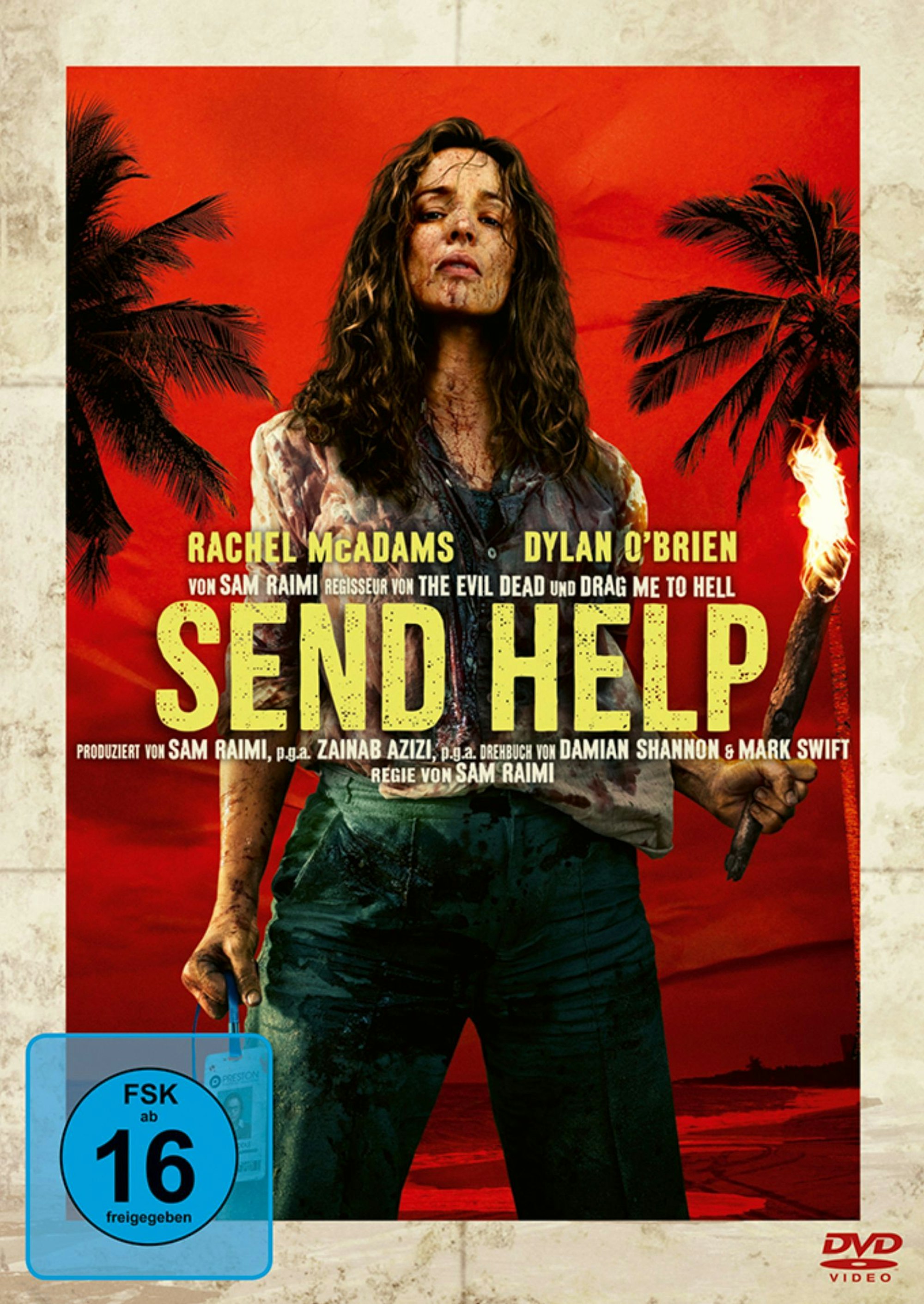 Linda (Rachel McAdams) verwandelt sich in „Send Help“ von einer grauen, schüchternen Büroangestellten in eine selbstbewusste Kämpferin, die sich nichts mehr gefallen lässt. (Bild: Leonine / 2026 20th Century Studios. All Rights Reserved.)
