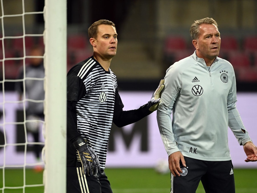 Manuel Neuer und Andreas Köpke