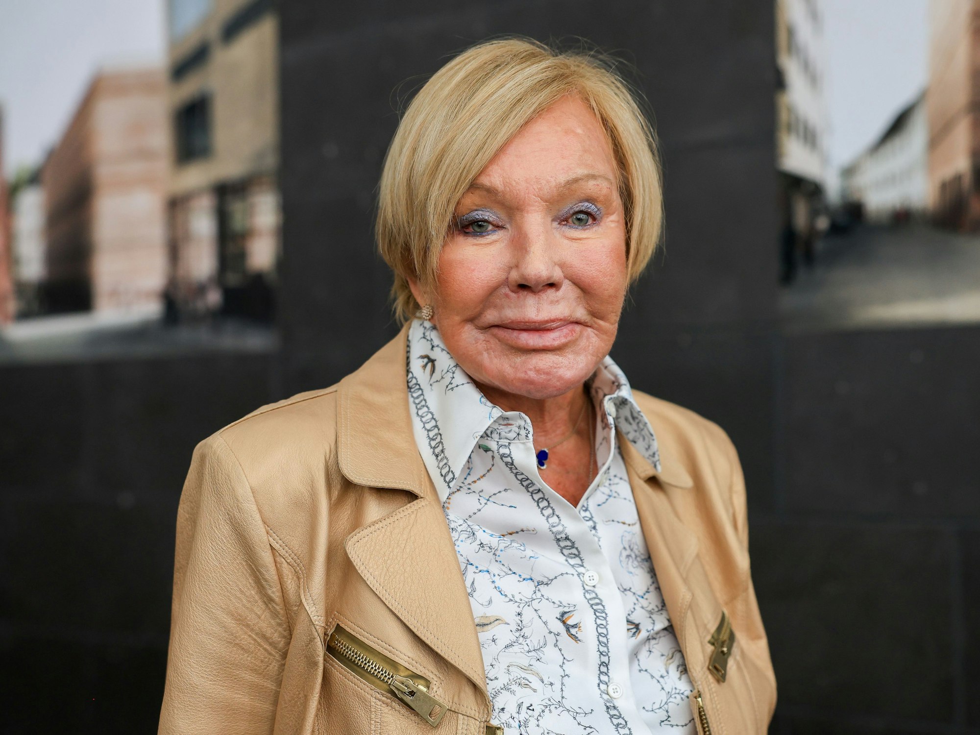 Marisol Corboud, hier im Mai 2024 beim Spatenstich für den Erweiterungsbau des Wallraf-Richartz-Museums & Fondation Corboud.