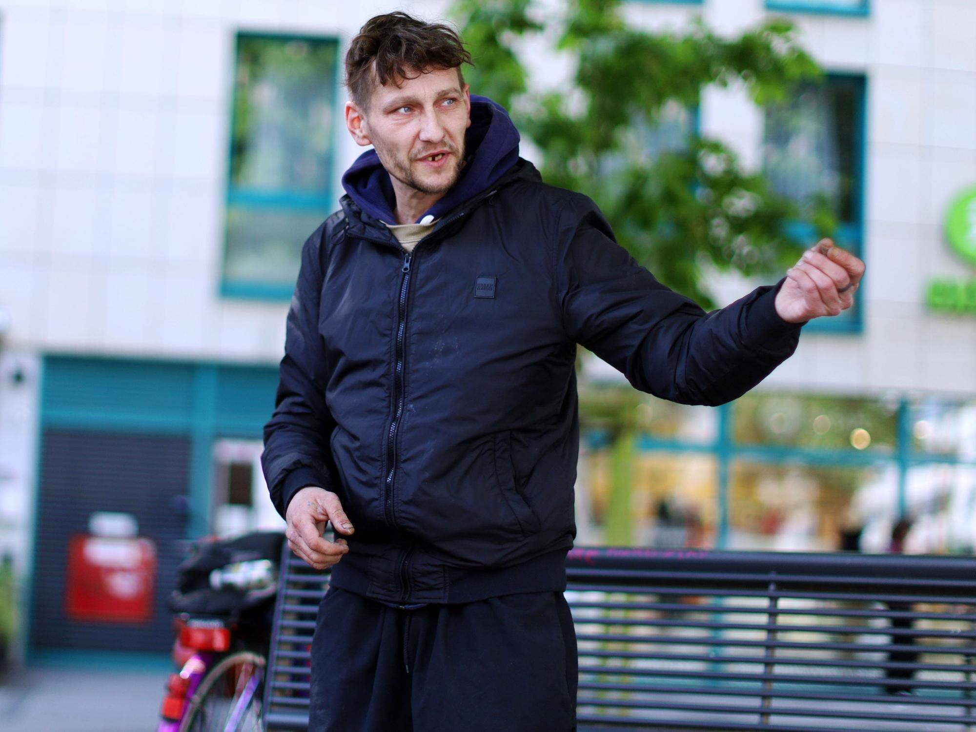 Markus (42) aus Nürnberg lebt jetzt in Köln. Er ist seit rund 20 Jahren drogenabhängig.