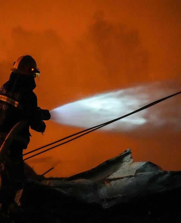 Explosion in Feuerwerksfabrik in China