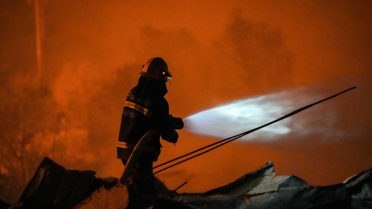 Explosion in Feuerwerksfabrik in China