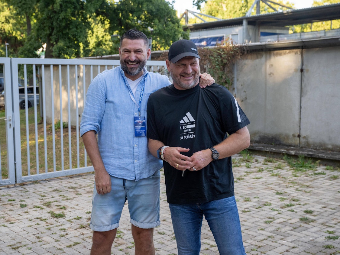 Torsten Mattuschka und Steffen Baumgart.