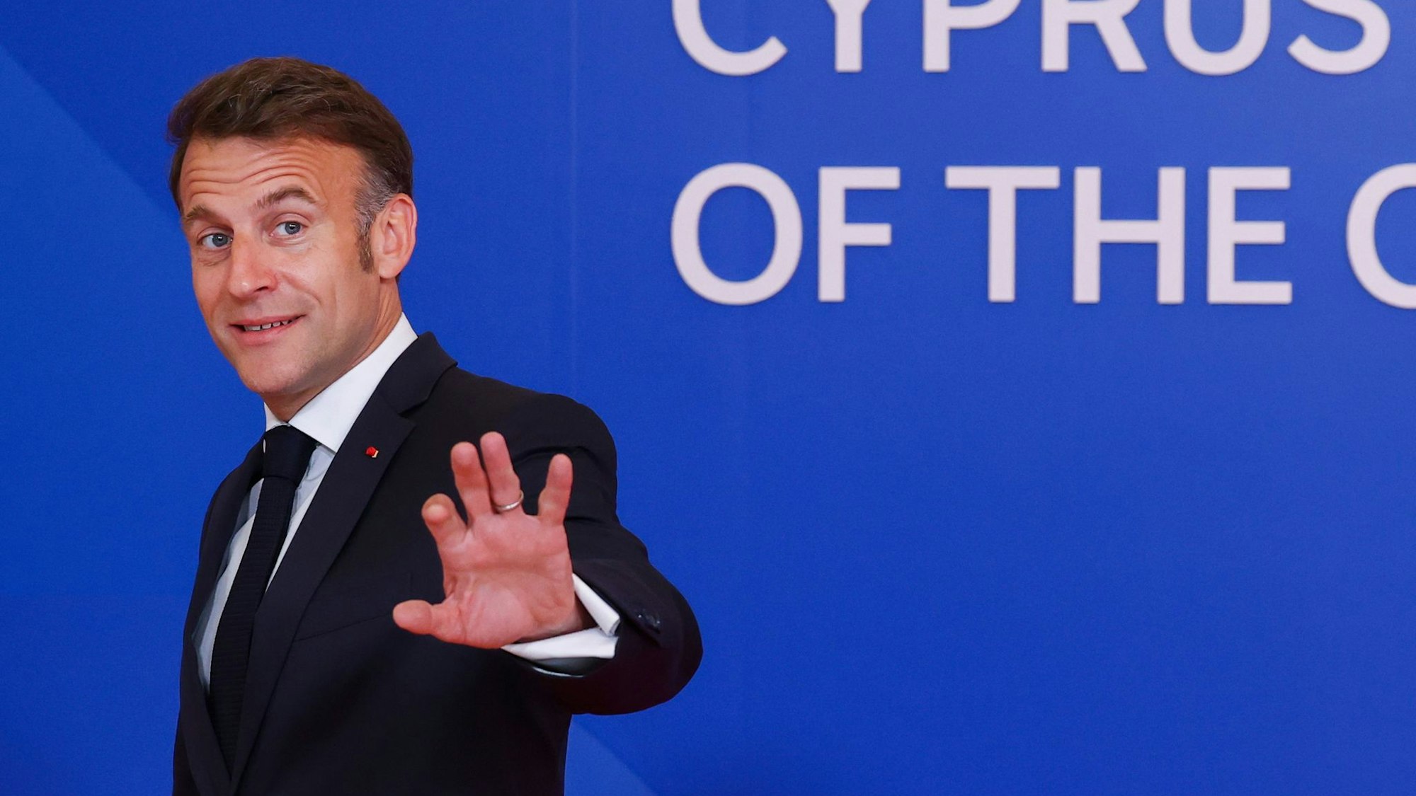 Französischer Präsident Emmanuel Macron