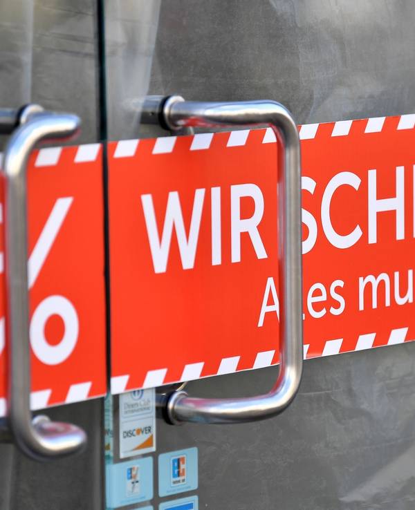 Firmenpleiten in Deutschland