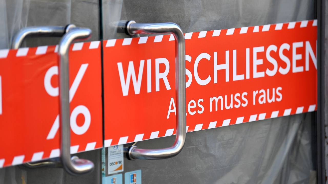 Firmenpleiten in Deutschland