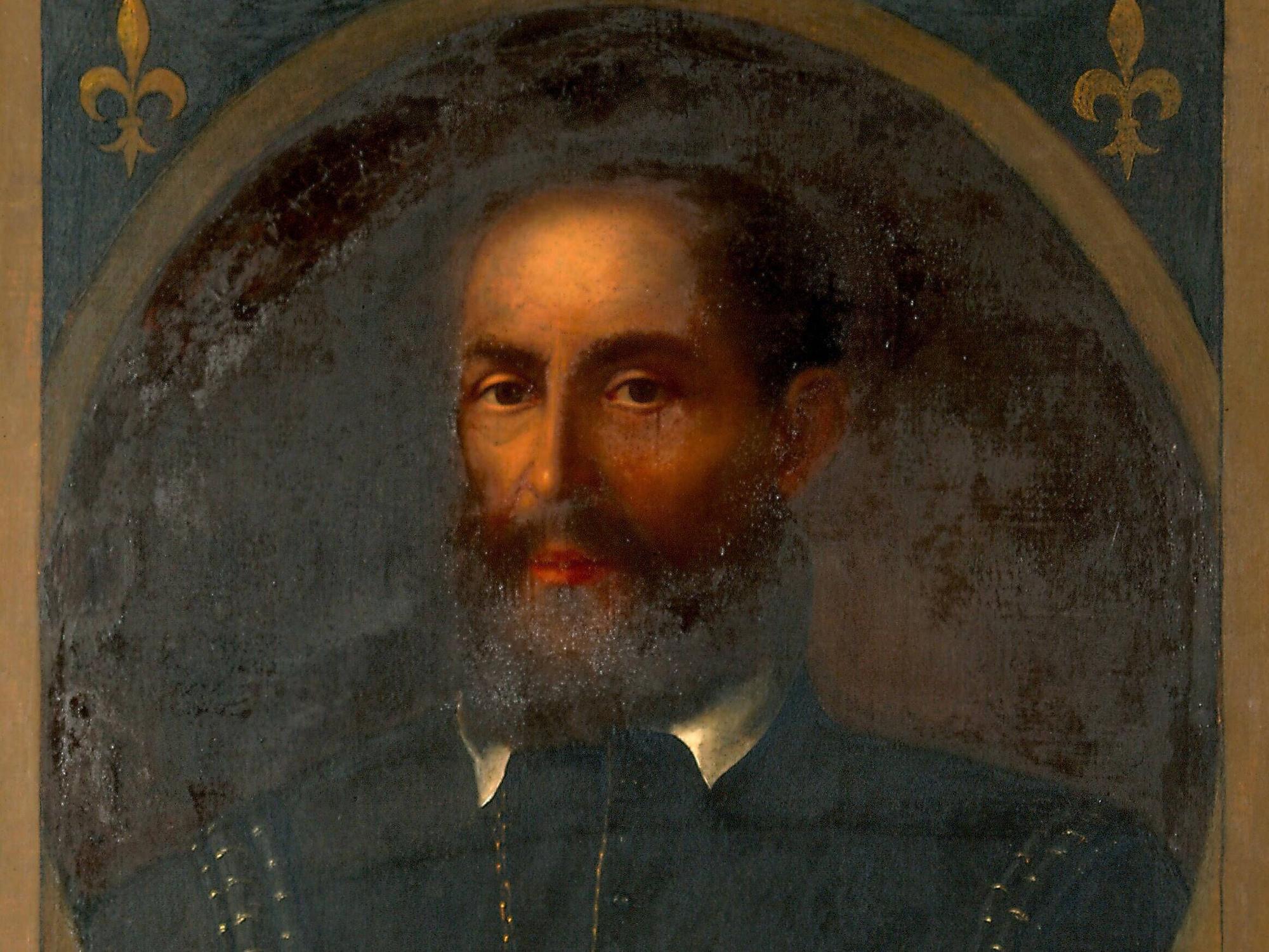 Michel de Nostre Dame: Ein zeitgenössisches Porträt des berühmten Sehers, gemalt von seinem Sohn César de Nostredame.