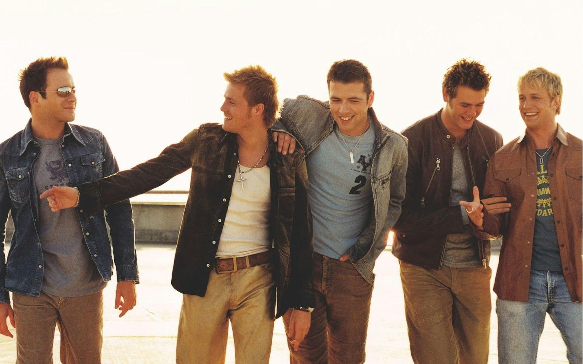 Westlife waren eine irische Antwort auf die englischen Take That. Sie schafften es ab 1998 in England 14 Singles von null auf eins in die Charts zu bringen. (Bild: BMG / Matthew Donaldson)