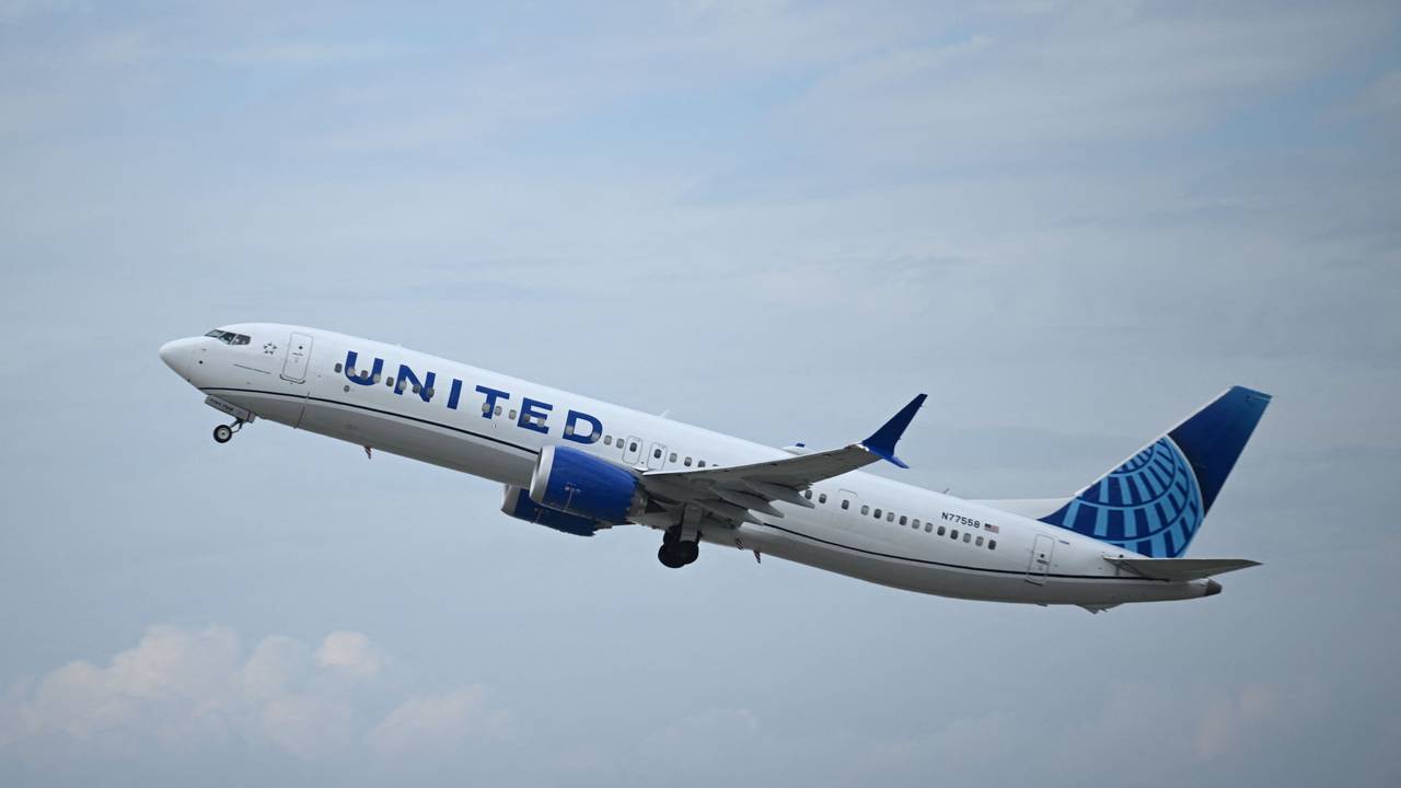 Eine Boeing 737 MAX 9 von United Airlines.