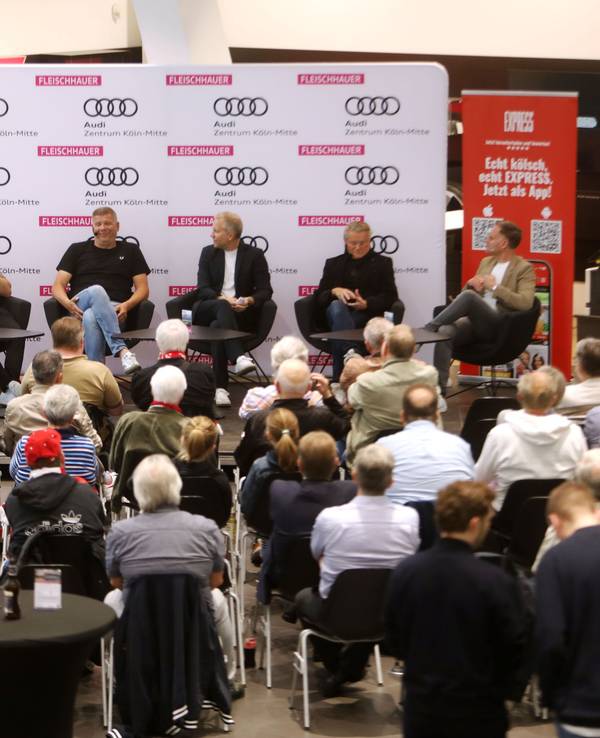 „E Levve lang – der Talk zum FC“ mit Christian Clemens und Michael Trippel.
