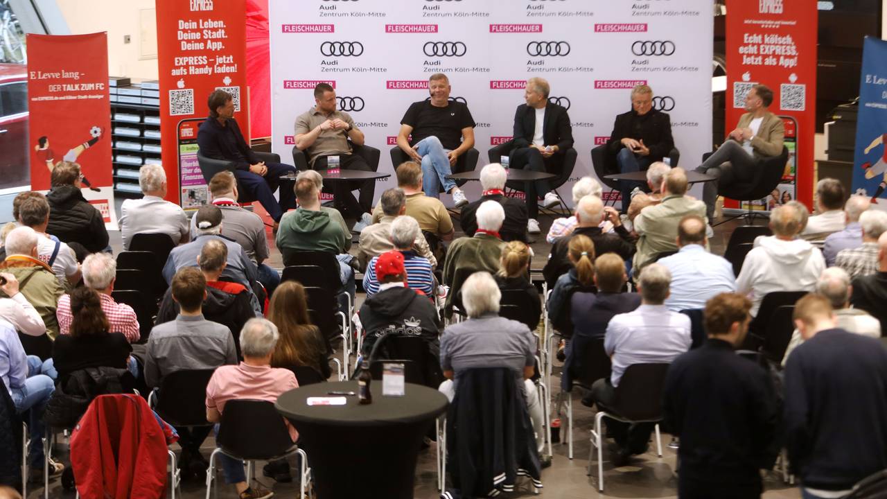 „E Levve lang – der Talk zum FC“ mit Christian Clemens und Michael Trippel.