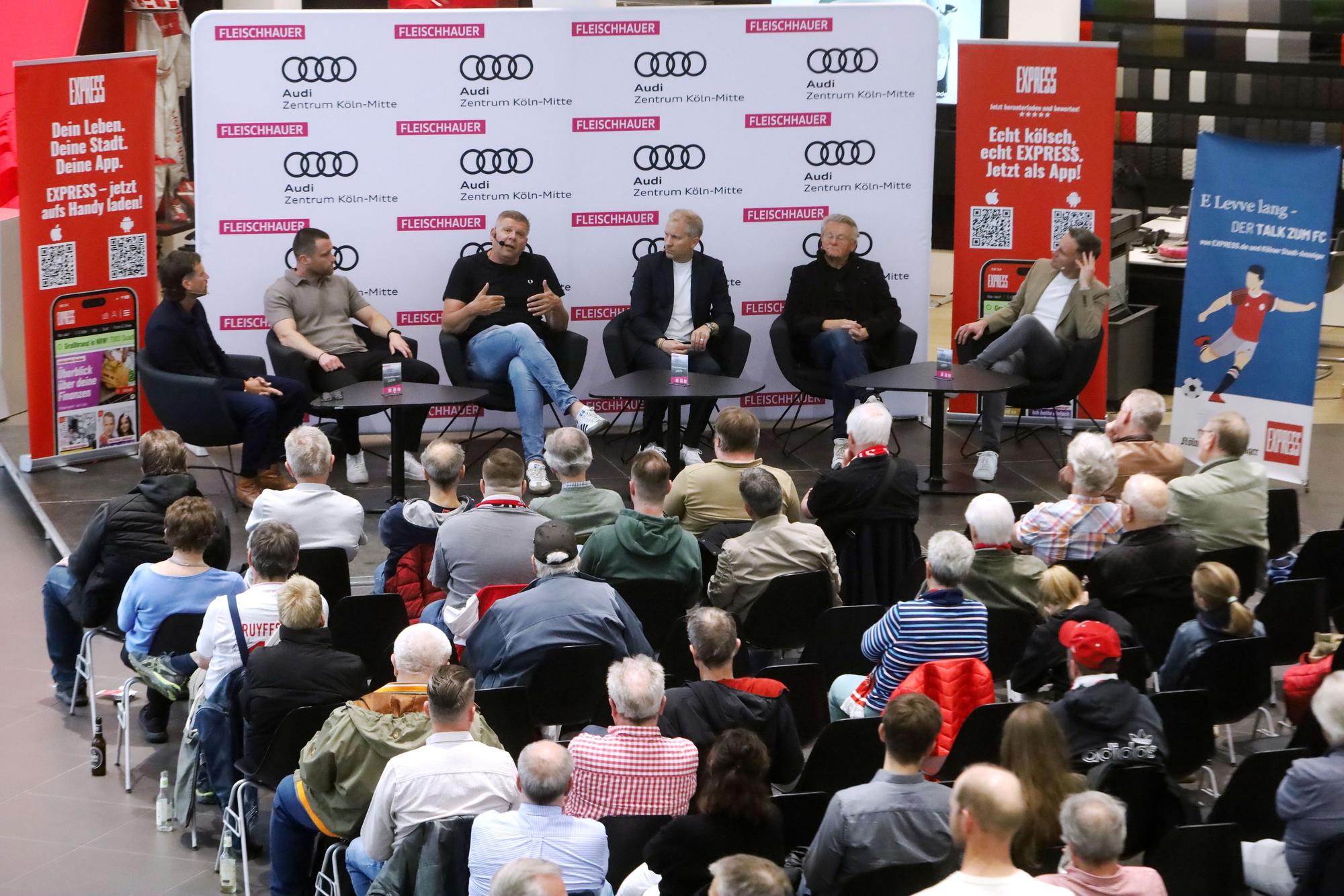 „E Levve lang – der Talk zum FC“ mit Christian Clemens und Michael Trippel.