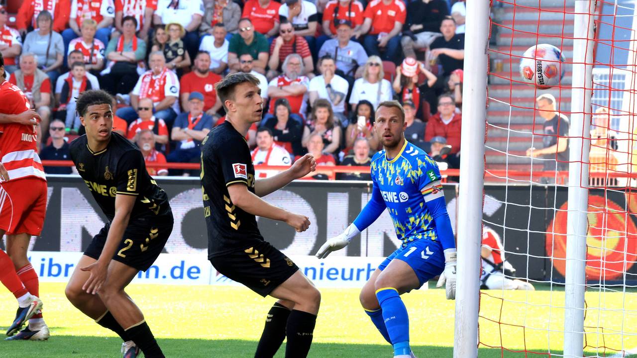 Kristoffer Lund im Einsatz für den FC gegen Union Berlin