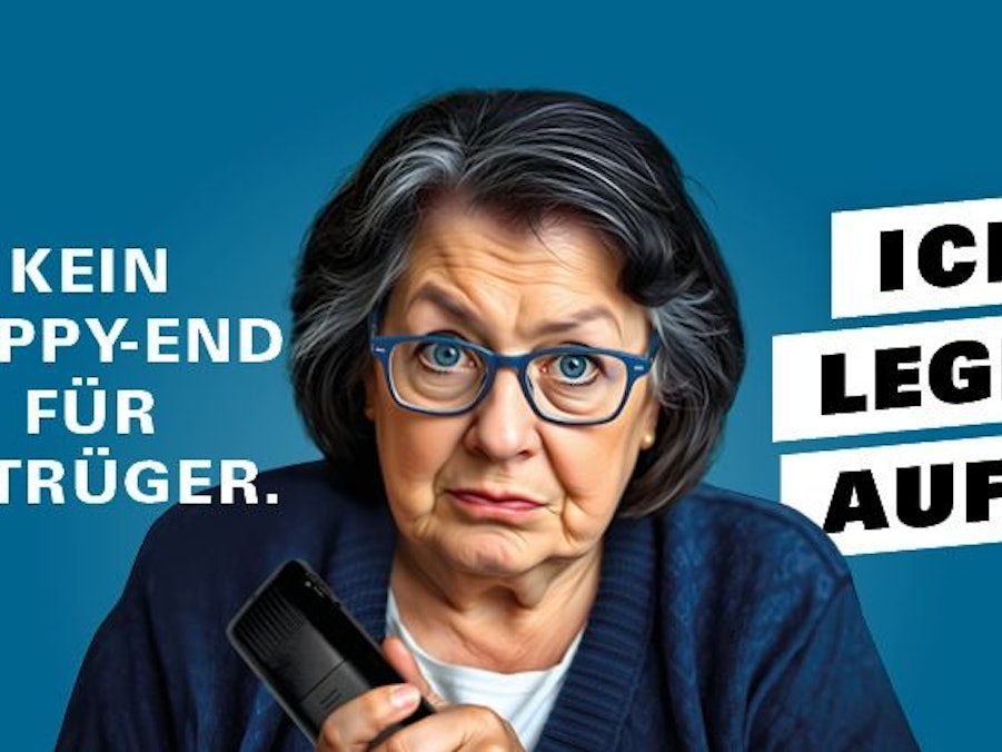 Symbolbild zum Thema Telefonbetrug.