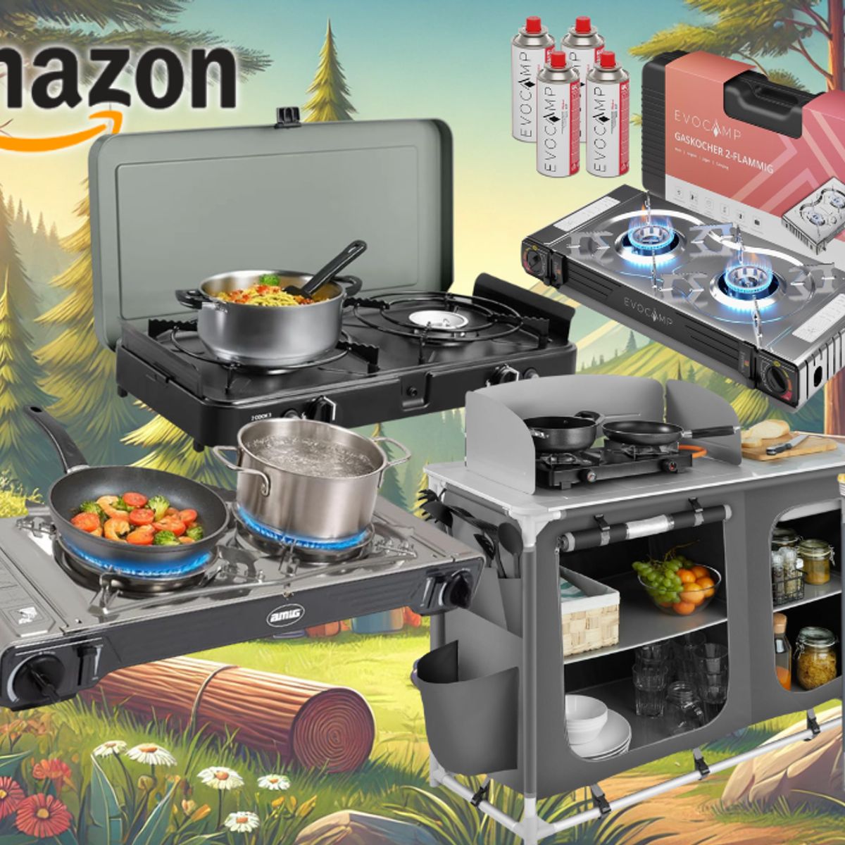 Camping boomt wie nie zuvor Das sind die 5 Topseller Campingküchen bei Amazon