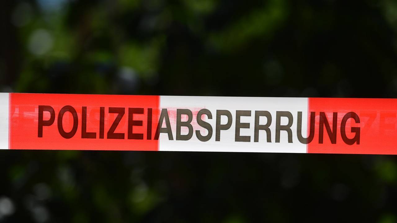 Polizeiabsperrung