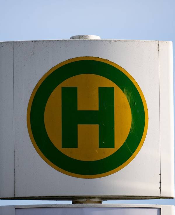 Haltestelle für Busse