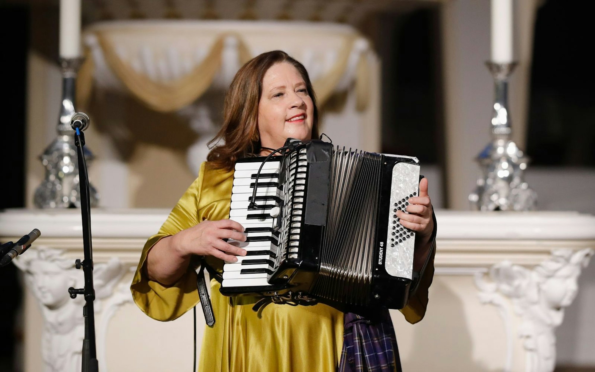 Kathy Kelly ist bis heute ein offizielles Bandmitglied zur Kelly Family. (Bild: 2017 Getty Images/Andreas Rentz)