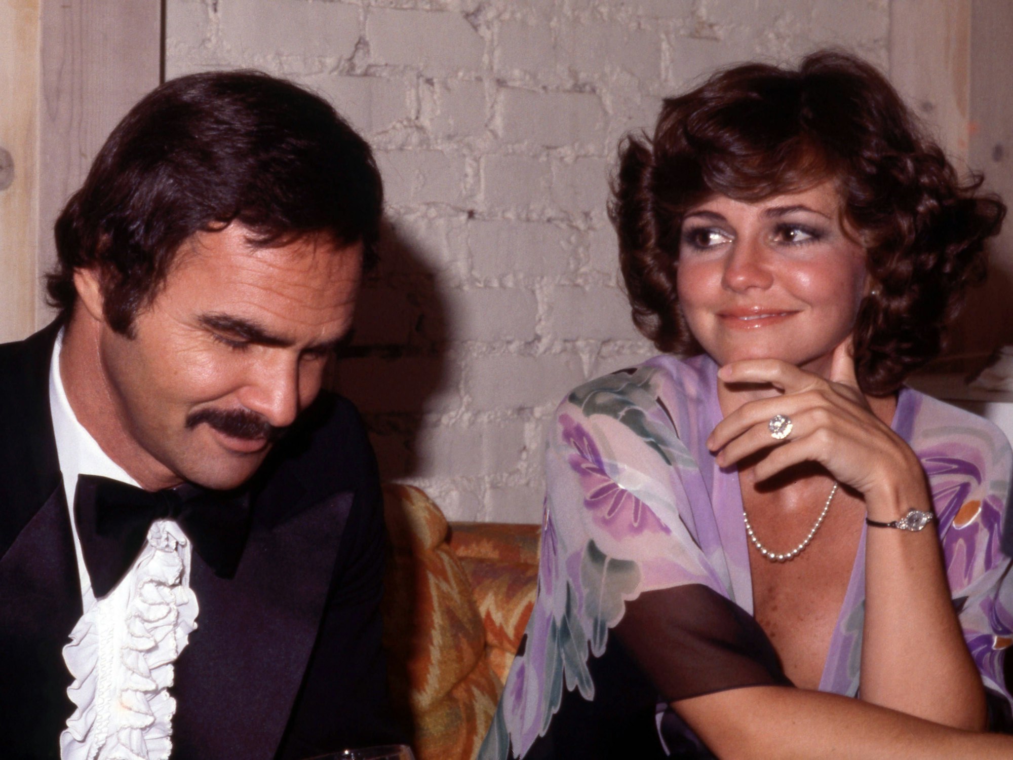 Burt Reynolds and Sally Field Record Date Not Recorded California Copyright: xRalphxDominguez/MediaPunchx