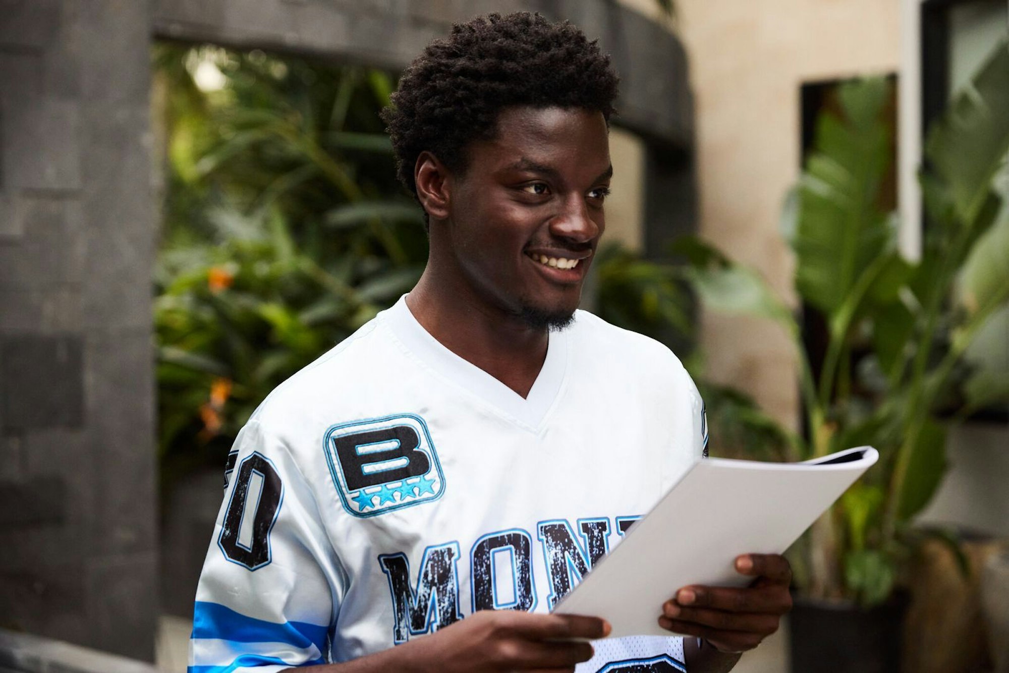 Kandidat Ibo (21) macht sich selbst mächtig Druck. (Bild: ProSieben/Max Montgomery)
