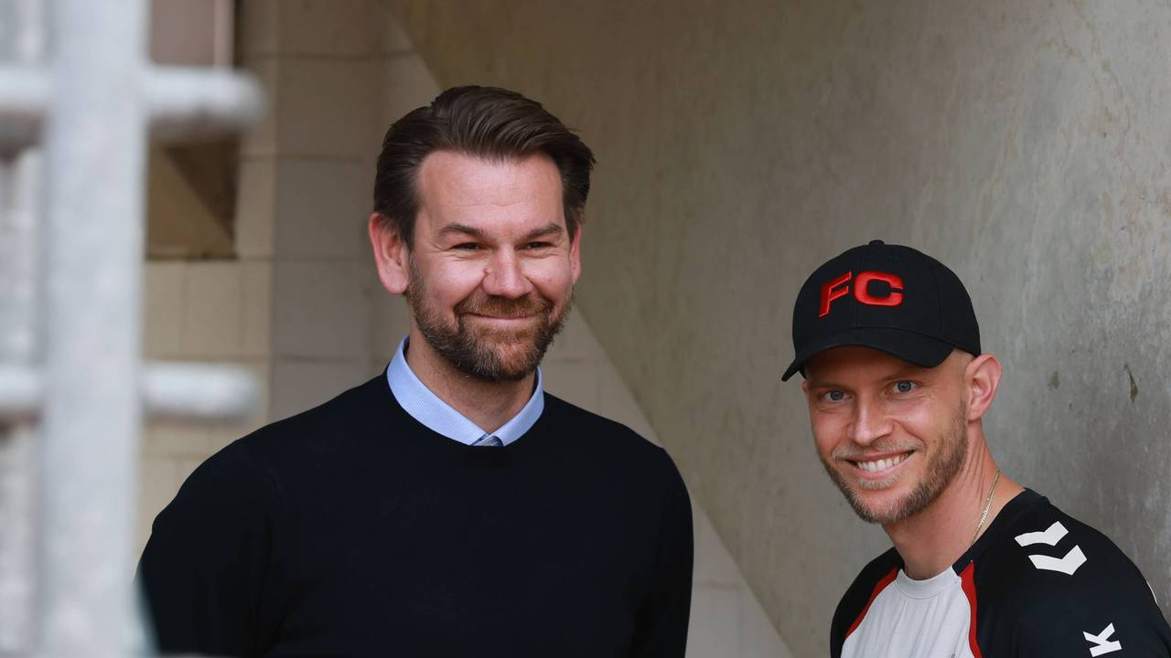 Thomas Kessler und René Wagner beim Test in Bergisch Gladbach.