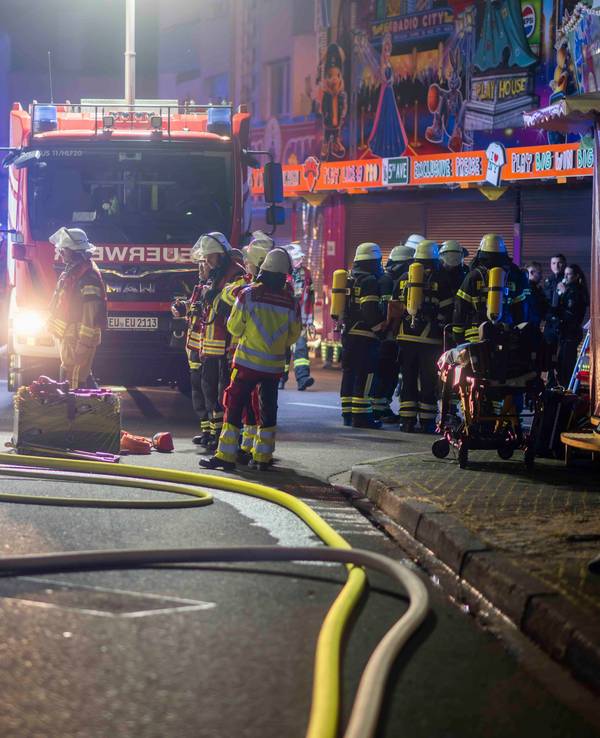 Einsatz der Feuerwehr