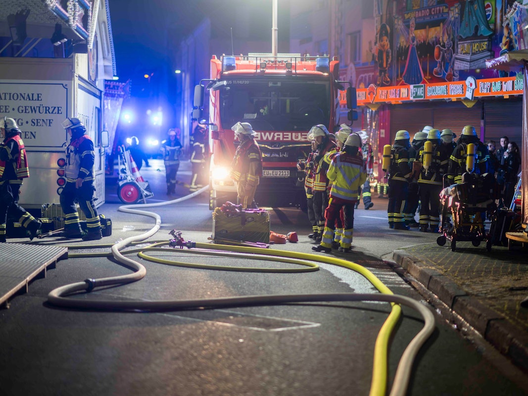 Einsatz der Feuerwehr