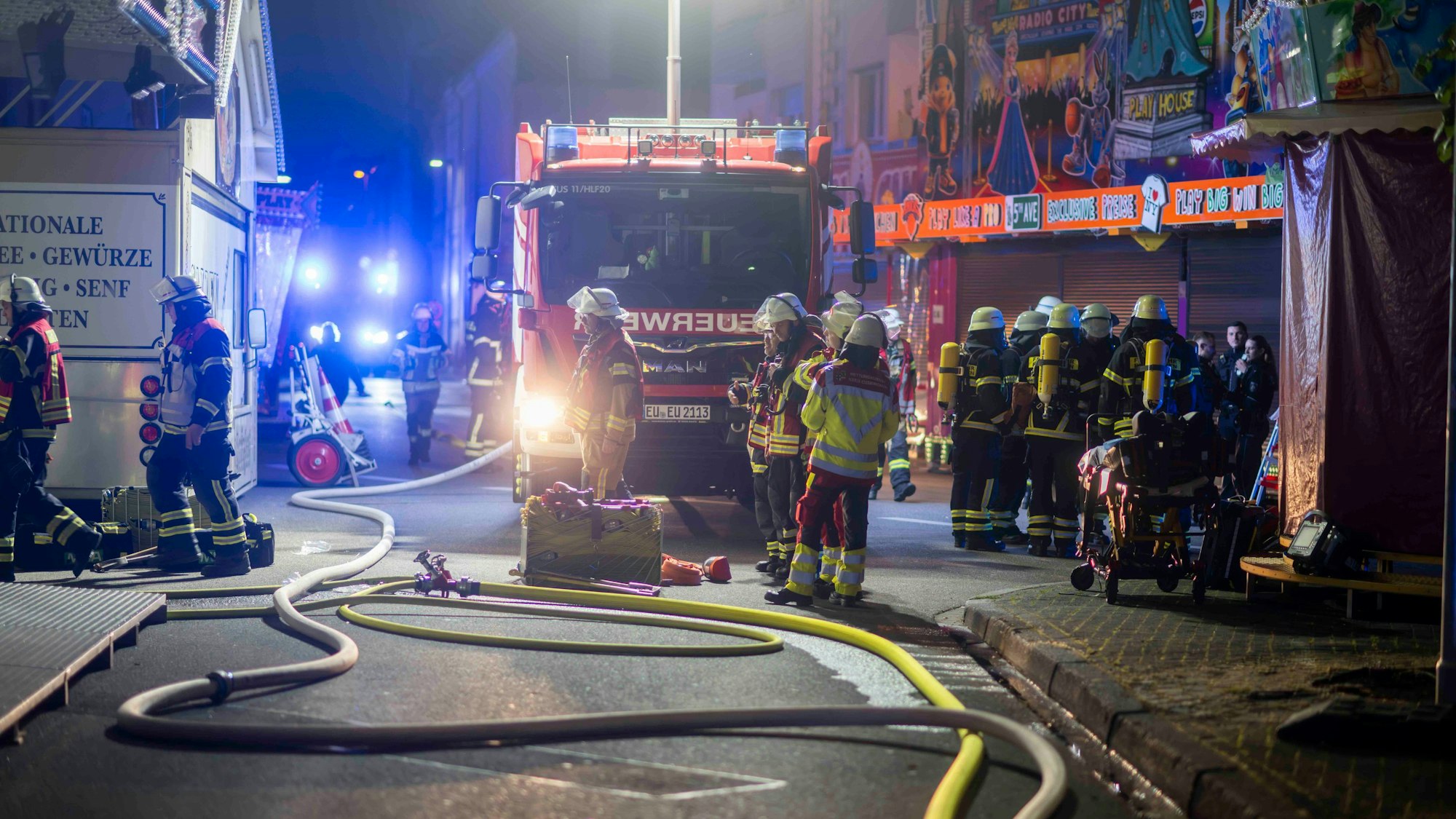 Einsatz der Feuerwehr