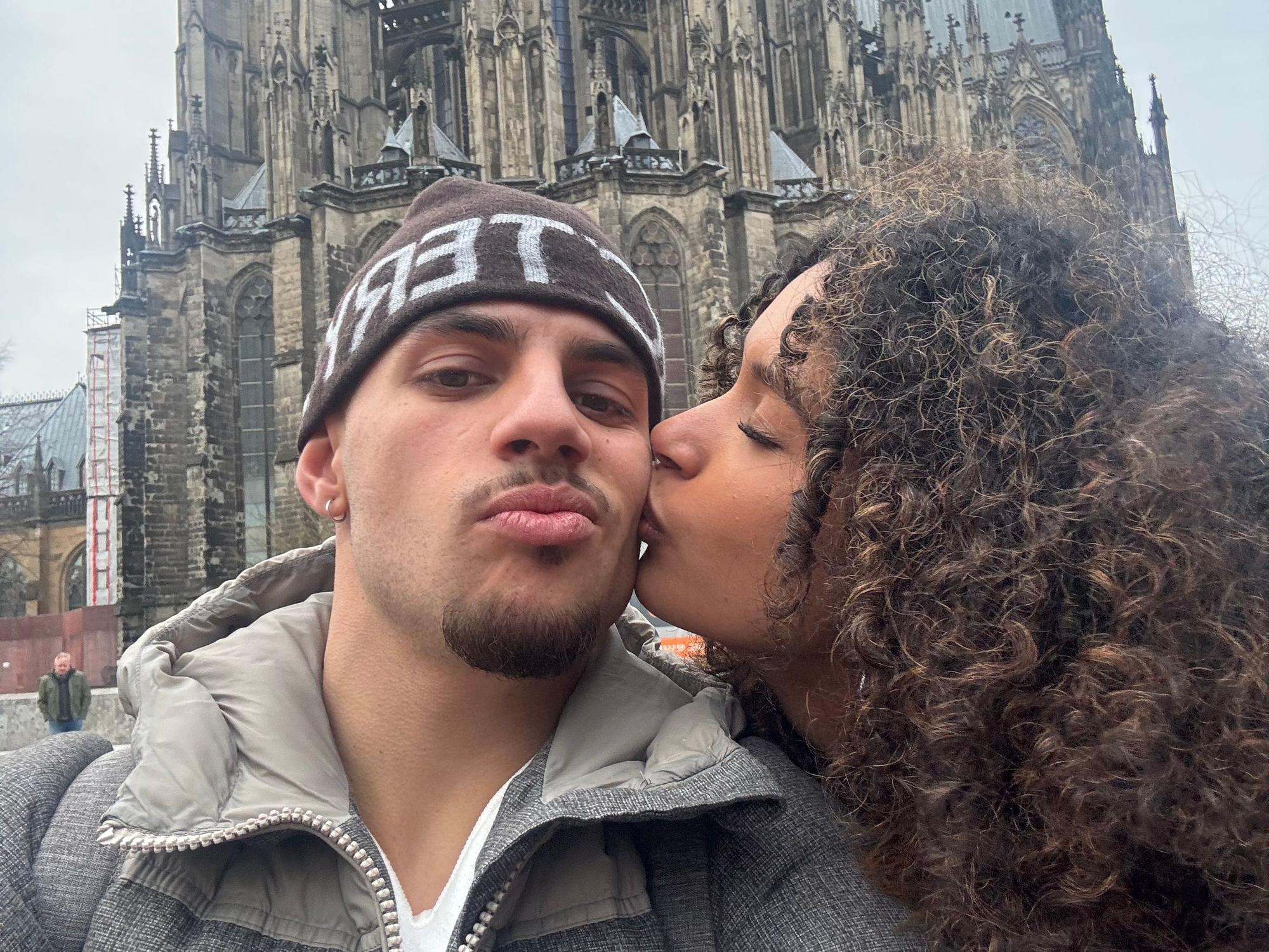 Verliebt in Köln und in Noemi: DSDS-Finalist Paco Simic.