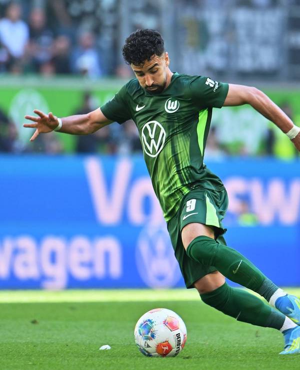 Mohammed Amoura vom VfL Wolfsburg
