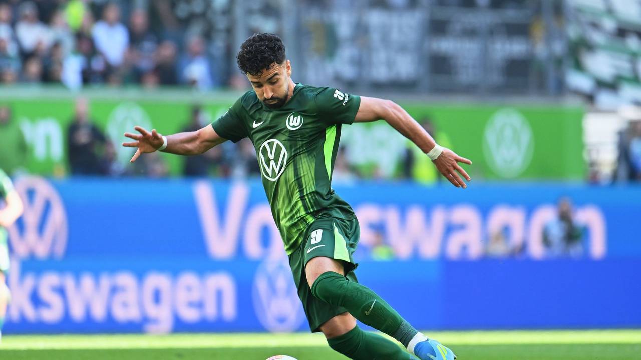 Mohammed Amoura vom VfL Wolfsburg