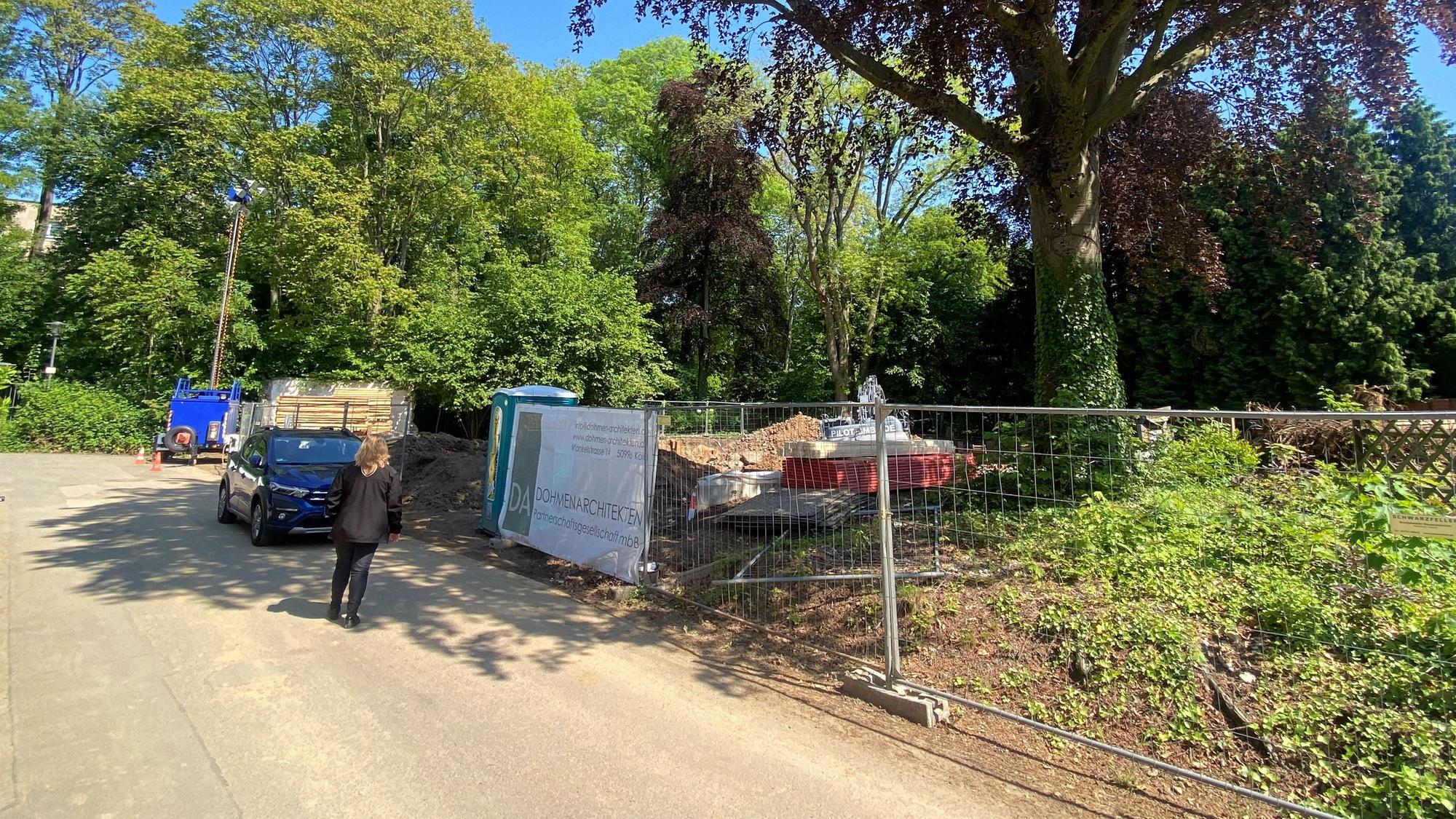 Fundort Weltkriegsbombe in Köln-Lindenthal