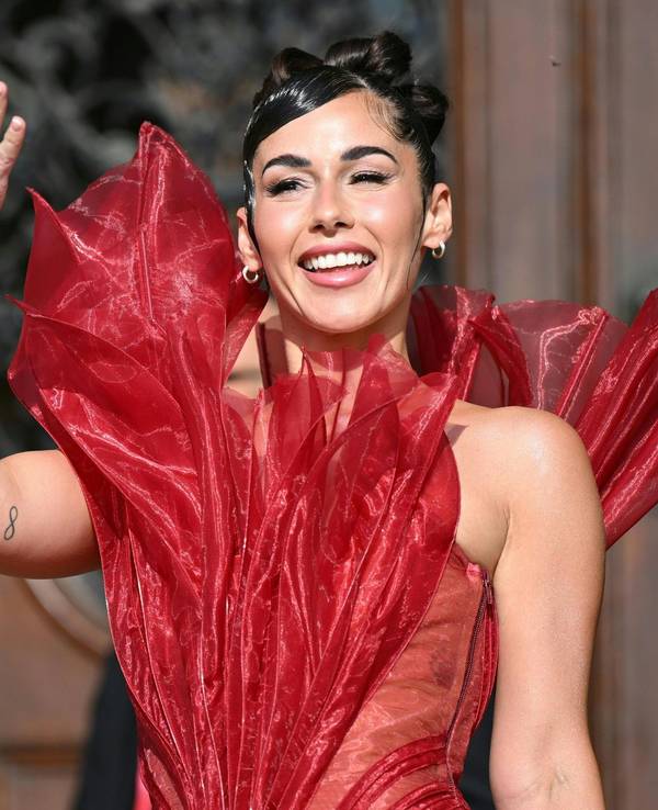 Sarah Engels bei der ESC-Eröffnung.