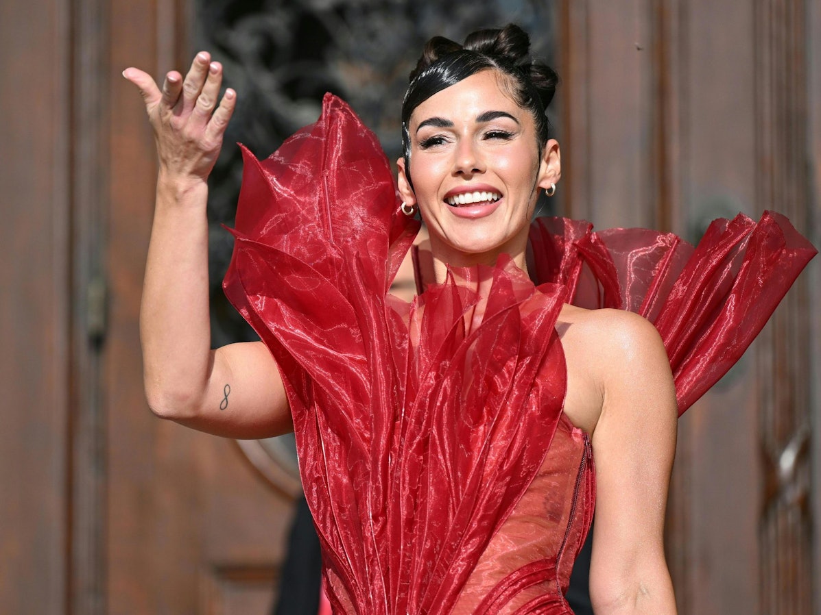 Sarah Engels bei der ESC-Eröffnung.