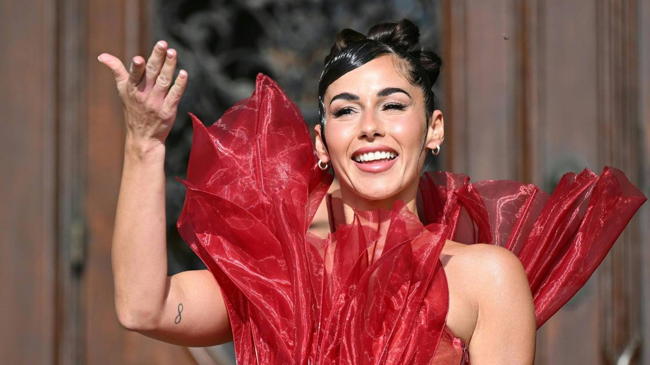 Sarah Engels bei der ESC-Eröffnung.