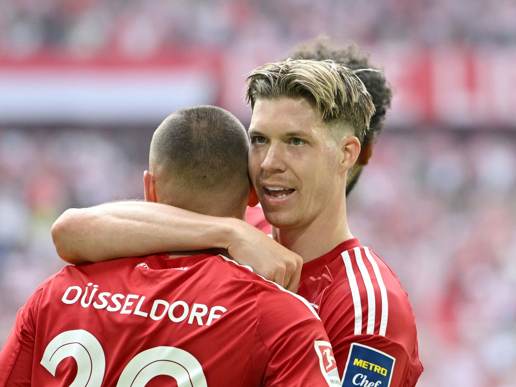 Jubel bei Fortuna Düsseldorf.