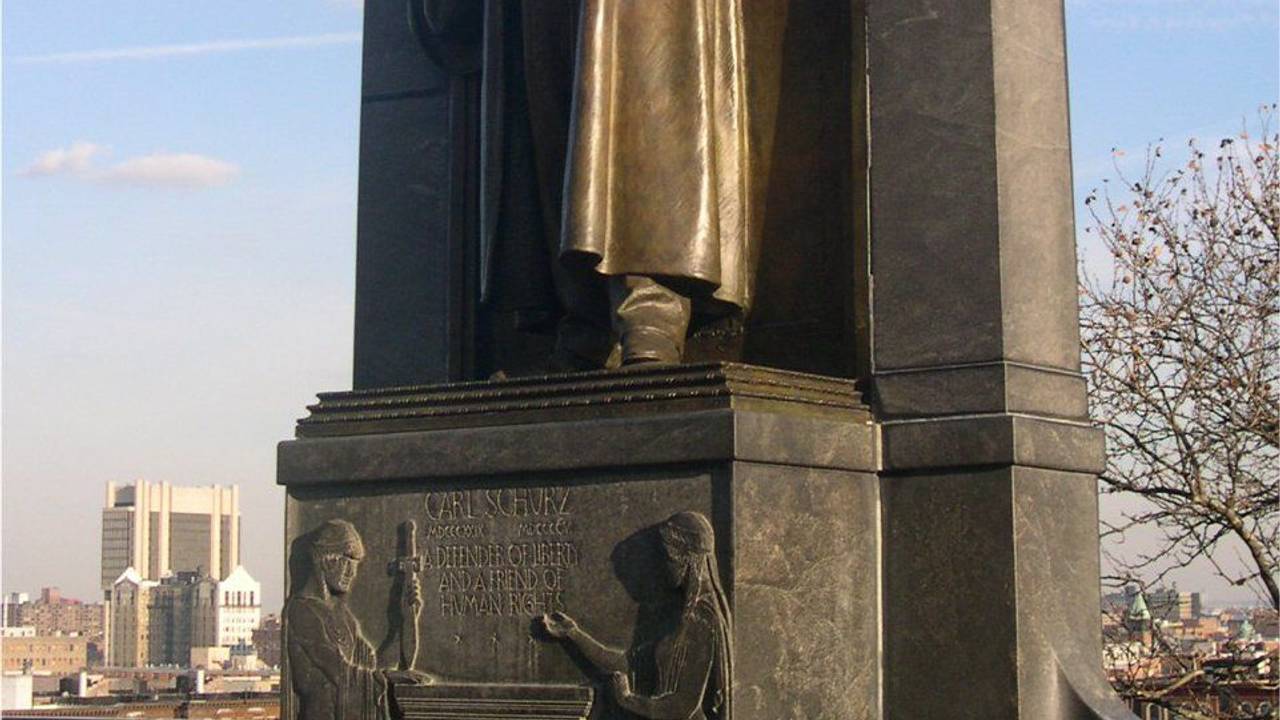 Carl-Schurz-Statue in New York