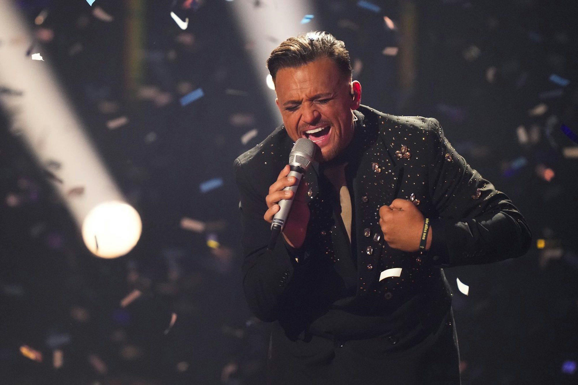 Geschafft: Menowin Fröhlichs Superstar-Traum wurde wahr! (Bild: 2026 Getty Images/Pau Barrena)