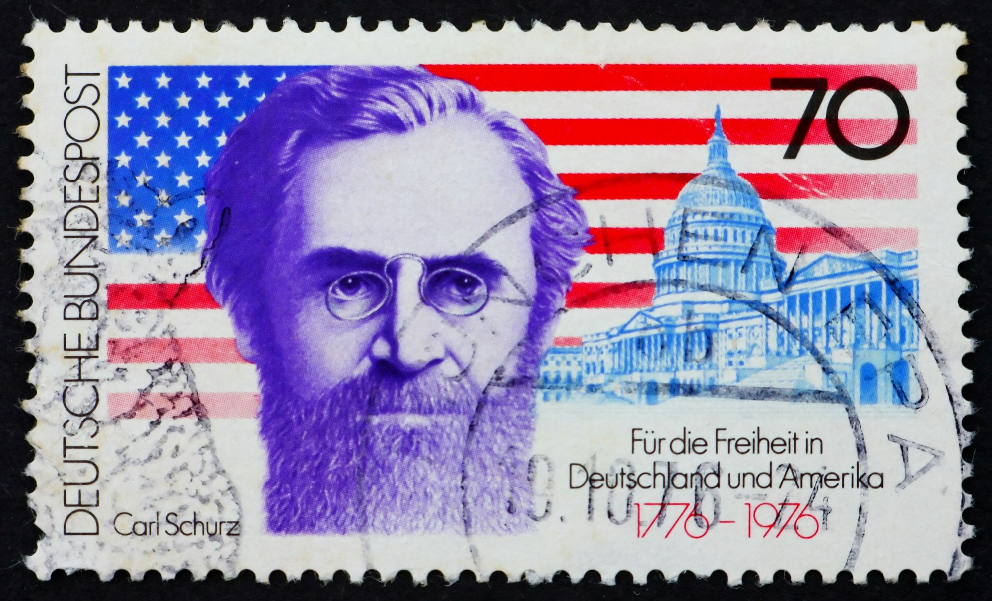Briefmarke Carl Schurz