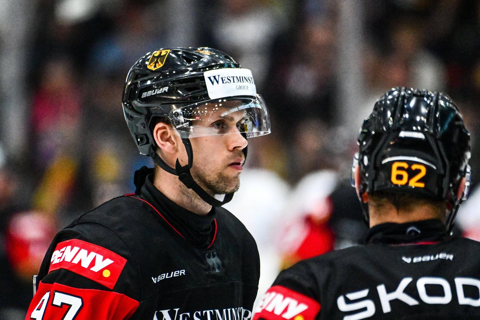 Dominik Bokk bei einem Länderspiel.