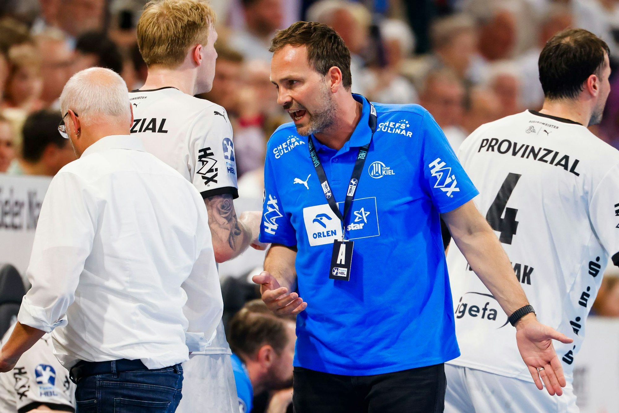 Geschäftsführer Viktor Szilagyi vom THW Kiel