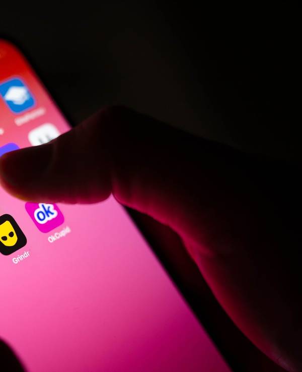 Dating-Apps auf einem Smartphone