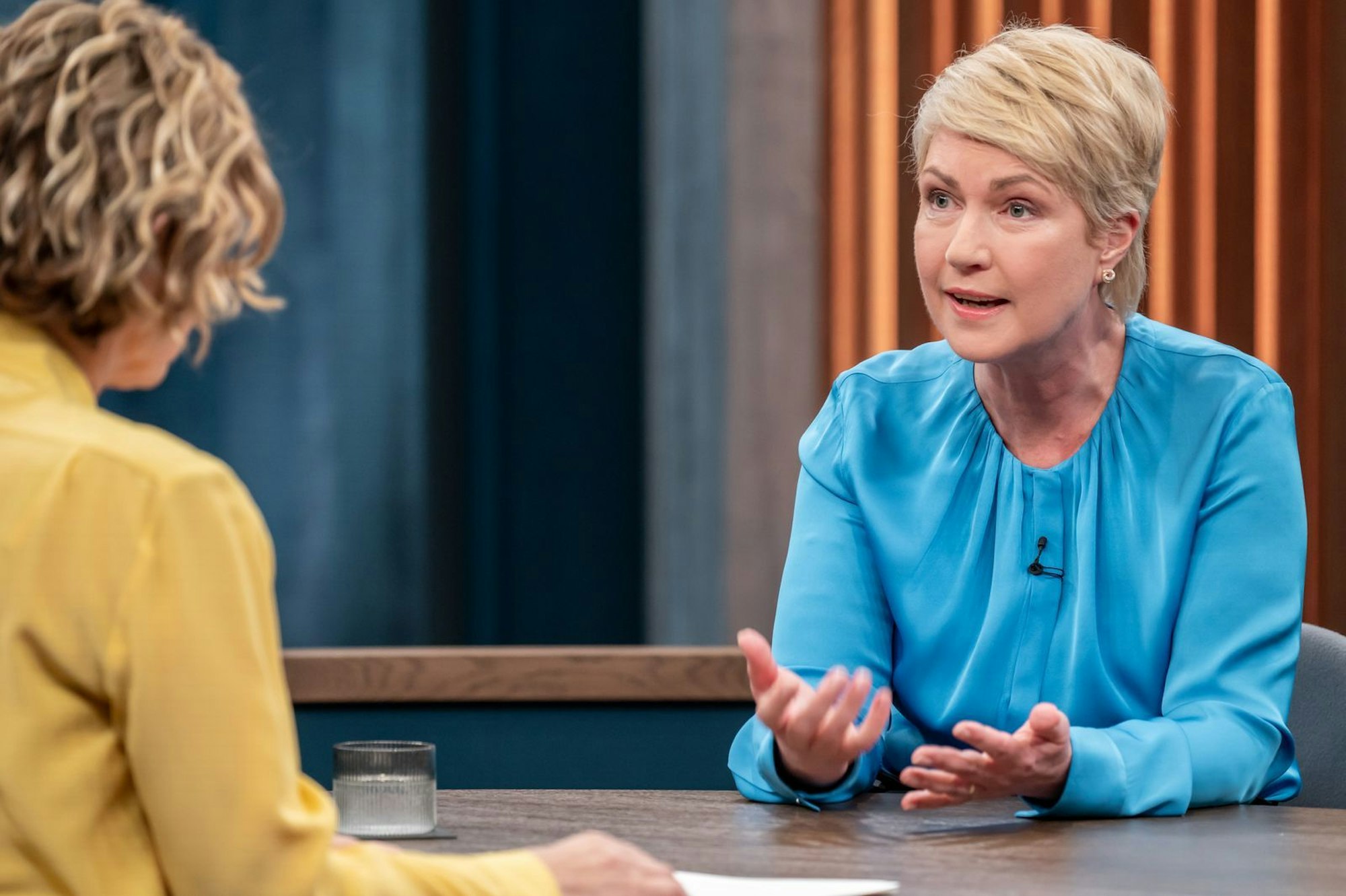Manuela Schwesig glaubt, die Wahlen in Mecklenburg-Vorpommern im September gewinnen zu können. (Bild: ARD / Thomas Ernst)