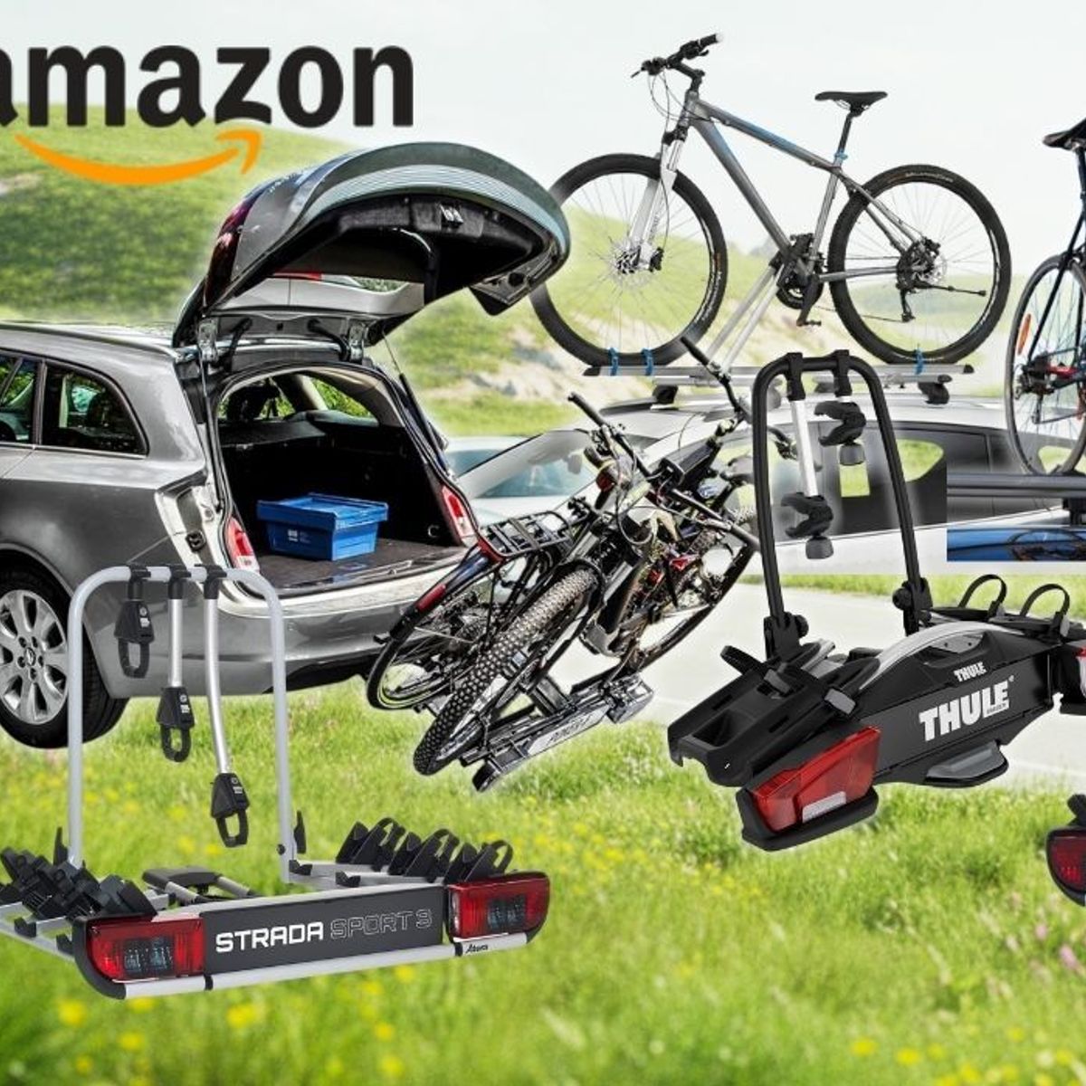 Auto-Fahrradträger Amazon Mega Sale bis -43%: Dachträger, Heckträger oder Kupplungsträger – welcher ist der richtige?