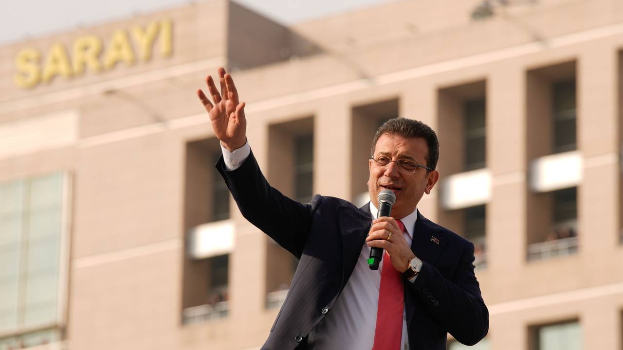 Istanbuls Bürgermeister Ekrem Imamoglu vor seiner Inhaftierung