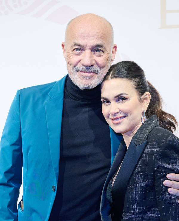 Heiner Lauterbach mit seiner Frau Viktoria.
