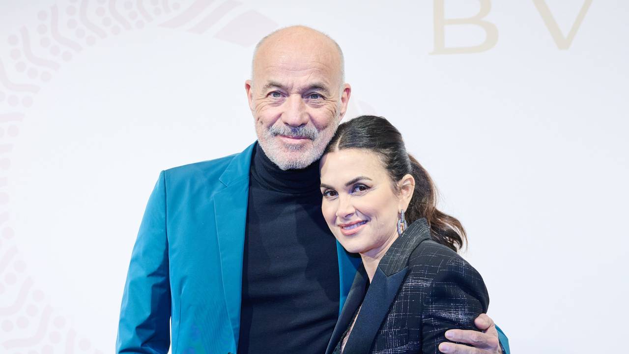 Heiner Lauterbach mit seiner Frau Viktoria.